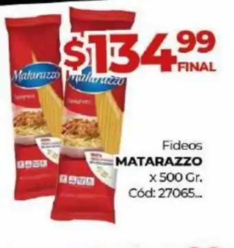 Diarco Fideos Matarazzo 500g oferta