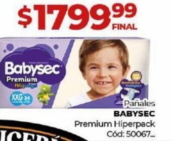 Diarco Pañales Babysec oferta