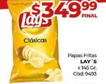 Diarco Papas Fritas Lay's oferta