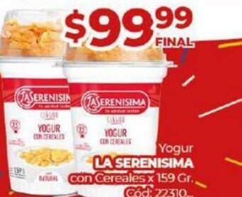 Diarco Yogur La Serenisima x 159 gr oferta