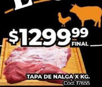 Diarco Tapa de Nalga x kg, oferta