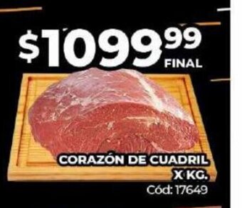 Diarco Corazón De Cuadril x kg oferta