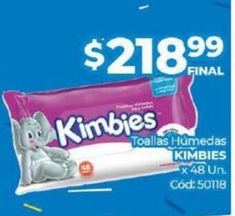 Diarco Toallas Humedas Kimbies oferta