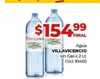 Diarco Agua Villavicencio oferta