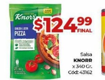 Diarco Salsa Knorr x 340 gr. oferta