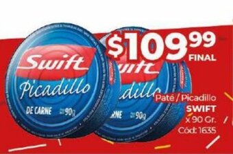Diarco Pate/ Picadillo Swift x 90 gr. oferta