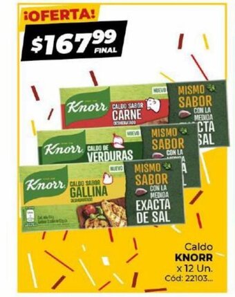 Diarco Caldo Knorr oferta