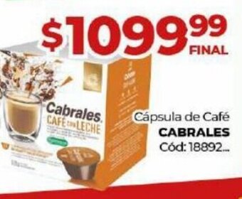 Diarco Cápsula De Café Cabrales oferta
