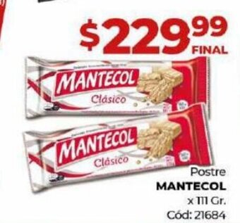 Diarco Postre Mantecol x 111 gr oferta