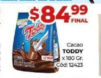 Diarco Cacao Toddy x 180 gr oferta