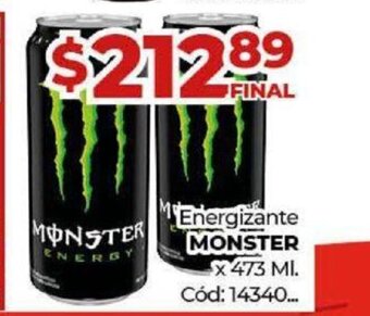 Diarco Energizante Monster oferta