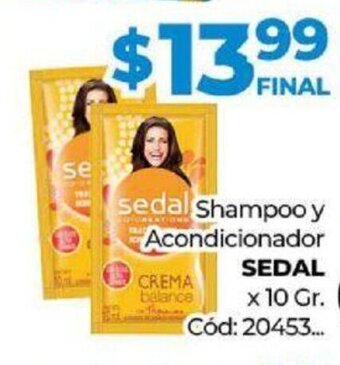 Diarco Shampoo y Acondicionador Sedal oferta