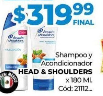 Diarco Shampoo y Acondicionador Head & Shoulders oferta