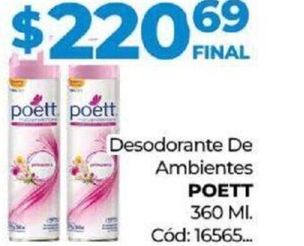 Diarco Desodorante De Ambientes Poett oferta