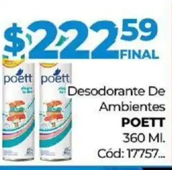 Diarco Desodorante De Ambientes Poett oferta
