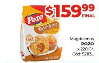 Diarco Magdalenas Pozo x 220 gr oferta