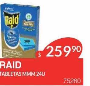 Masivos Raid tabletas mmm oferta