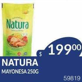 Masivos Natura mayonesa oferta