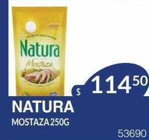 Masivos Natura mostaza oferta