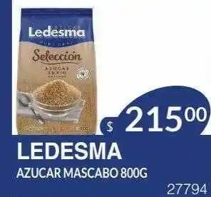 Masivos Ledesma azucar mascabo oferta