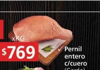 Supermercados Aiello Pernil entero c-cuero oferta