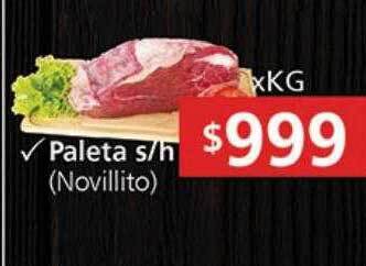 Supermercados Aiello Paleta s-h novillito oferta