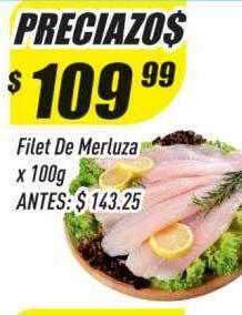 Supermercados Comodin Filet de merluza oferta