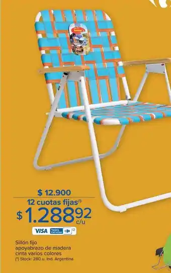 Carrefour Sillón fijo oferta