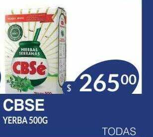 Masivos Cbse yerba oferta