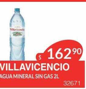 Masivos Villavicencio agua mineral sin gas oferta