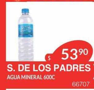 Masivos S. de los padres agua mineral oferta