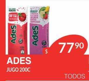 Masivos Ades jugo oferta