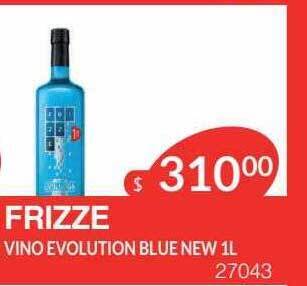 Masivos Frizze vino evolution blue new oferta