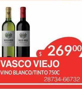 Masivos Vasco viejo vino blanco tinto oferta
