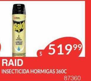 Masivos Raid insecticida hormigas oferta