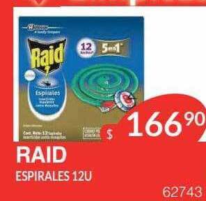 Masivos Raid espirales oferta