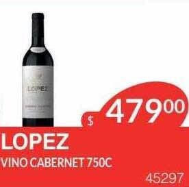 Masivos Lopez vino cabernet oferta