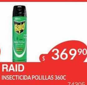 Masivos Raid insecticida polillas oferta