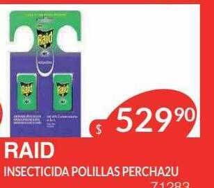 Masivos Raid insecticida polillas percha oferta
