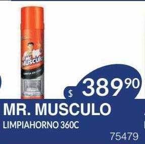 Masivos Mr. musculo limpiahorno oferta
