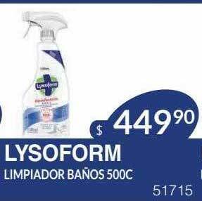 Masivos Lysoform limpiador baños oferta