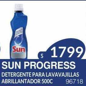 Masivos Sun progress detergente para lavavajillas abrillantador oferta