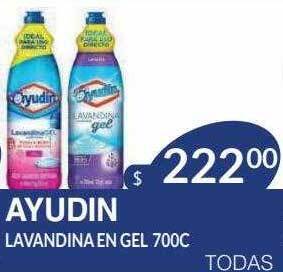 Masivos Ayudin lavandina en gel oferta