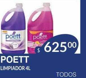 Masivos Poett limpiador oferta