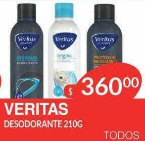 Masivos Veritas desodorante oferta