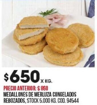 Coto Medallones de Merluza Congelados Rebozados oferta