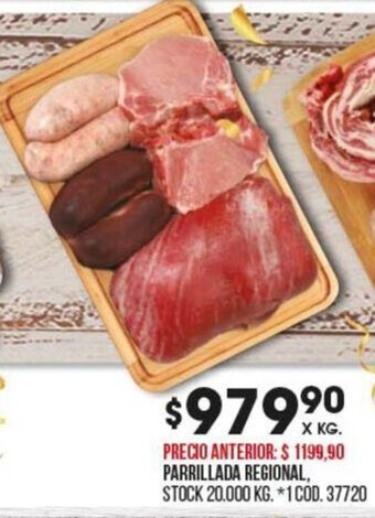 Coto Parrillada Regional oferta