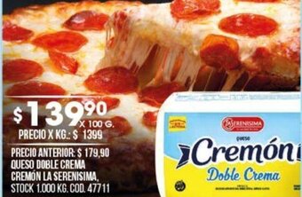 Coto Queso Doble Crema Cremón La Serenisima oferta