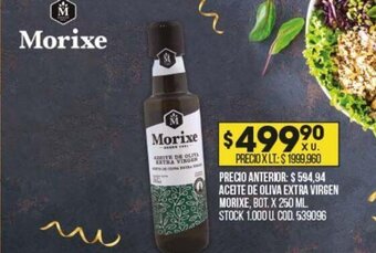 Coto Aceite De Oliva Extra Virgen Morixe oferta