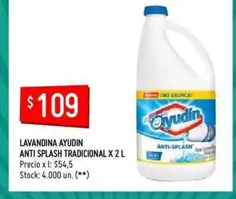 Walmart Ayudin Lavandina Anti Splash Tradicional oferta